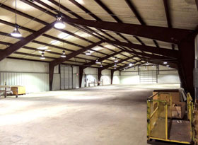 Steel Building Interior